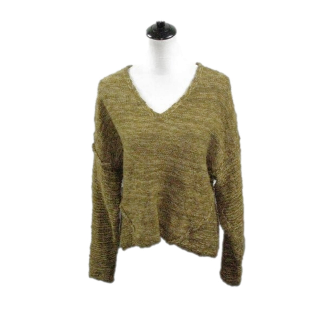 Universal Thread V-Neck Braided Seam Sweater Size  Large